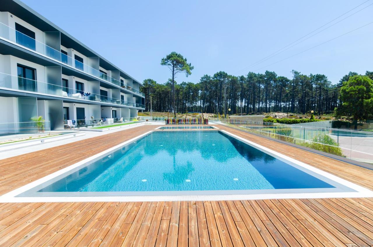 Ocean Views - New Private Condominium With Pool & Sea Views Nazare Luaran gambar