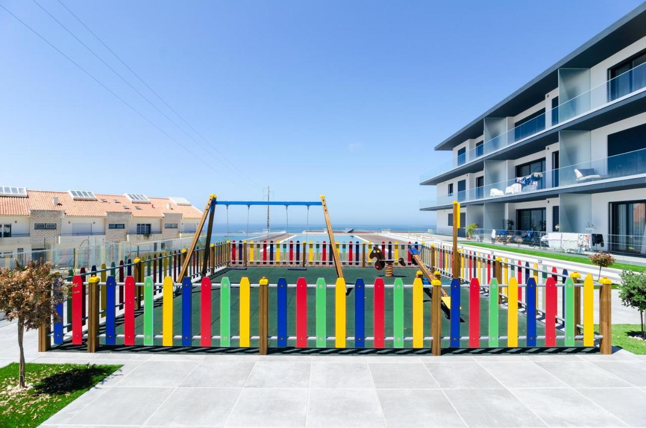 Ocean Views - New Private Condominium With Pool & Sea Views Nazare Luaran gambar
