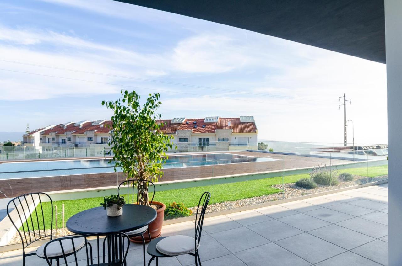 Ocean Views - New Private Condominium With Pool & Sea Views Nazare Luaran gambar
