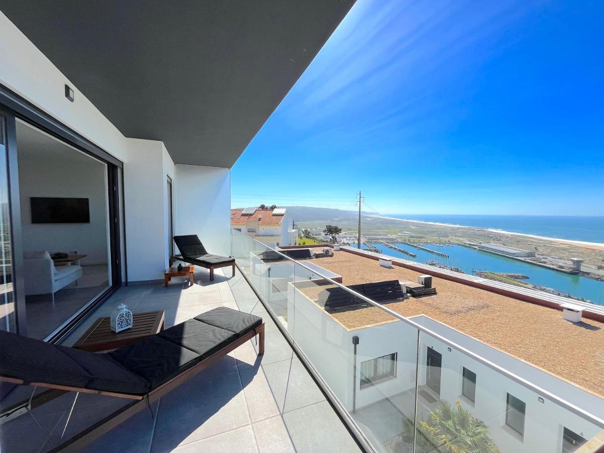 Ocean Views - New Private Condominium With Pool & Sea Views Nazare Luaran gambar