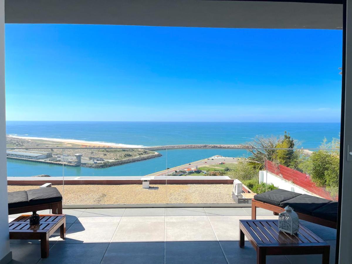 Ocean Views - New Private Condominium With Pool & Sea Views Nazare Luaran gambar
