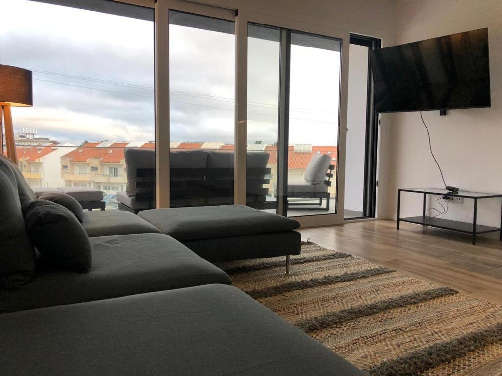 Ocean Views - New Private Condominium With Pool & Sea Views Nazare Luaran gambar