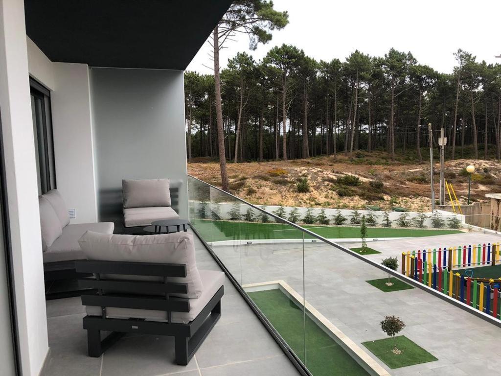 Ocean Views - New Private Condominium With Pool & Sea Views Nazare Luaran gambar